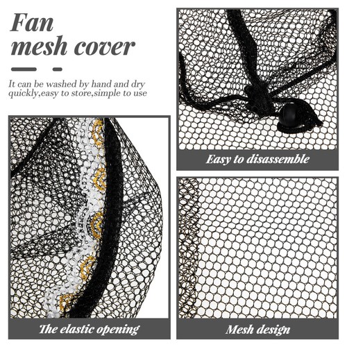 4 Pcs Electric Fan Guard Child Baby Cover Mesh - Afbeelding 9 van 12