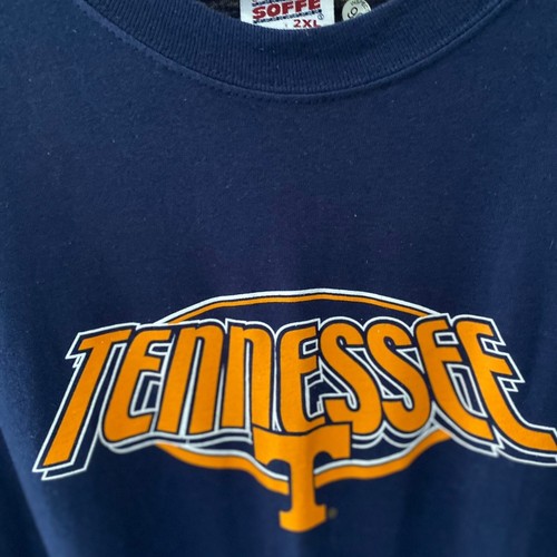 Tennessee Volunteers Soffe Mens 2XL Short Sleeve Cotton Blue T-Shirt XXL NEW - Picture 4 of 5