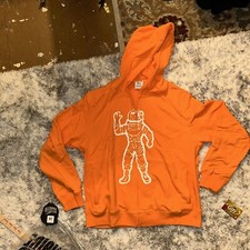 BBC BILLIONAIRE BOYS FULL ZIP VINTAGE CLUB ASTRONAUT HOODIE OrangeSIZE XL NWT