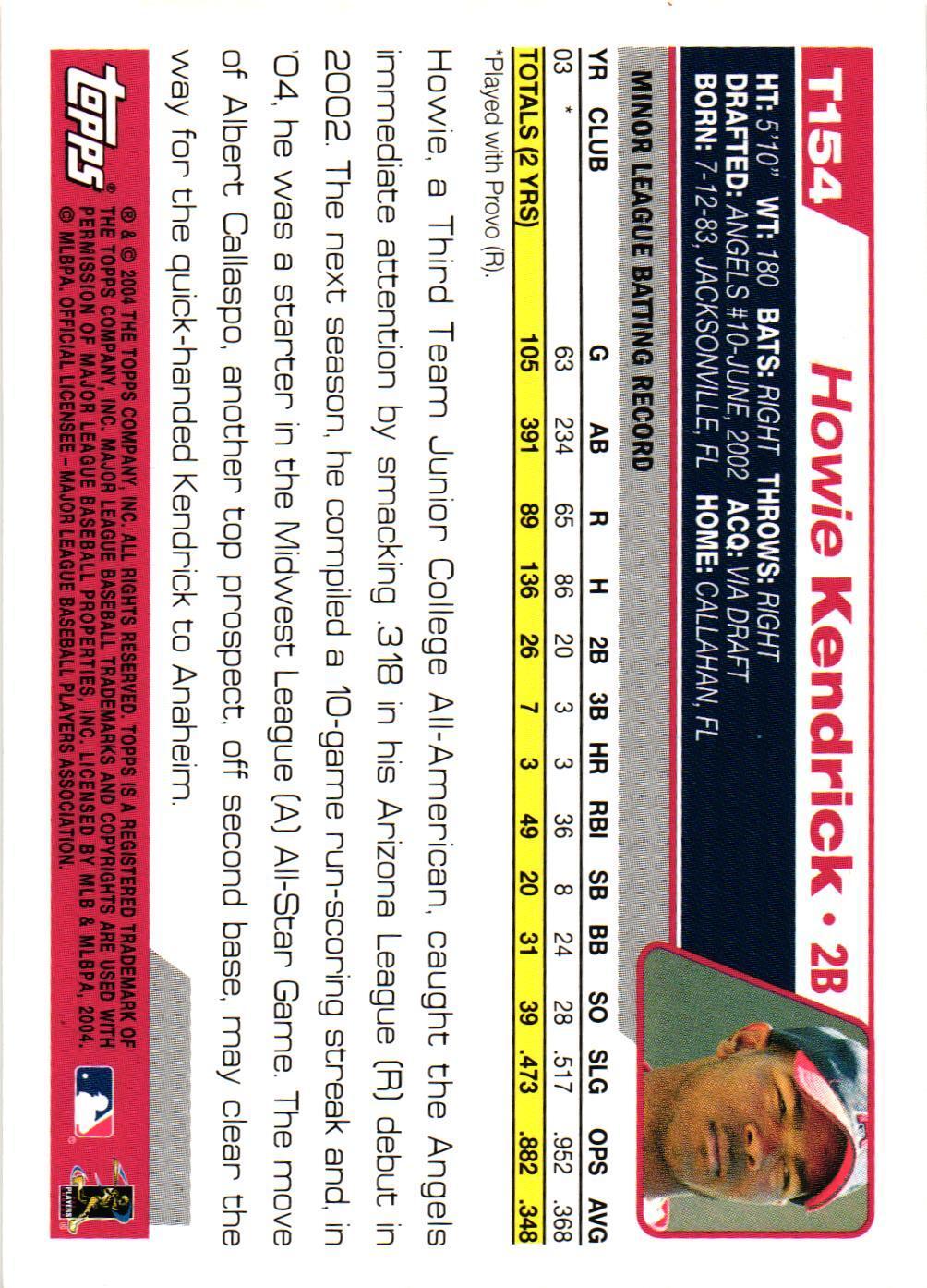 2004 Topps Traded & Rookies Signed MLB Baseball Card RC You Pick for Set - Picture 27 of 49