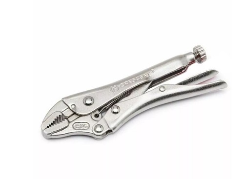 Crescent 5",6.5",7"+2pc 10" Locking Pliers Vice Grip Clamp 5pc Set Cr-Mo Steel - Picture 2 of 6