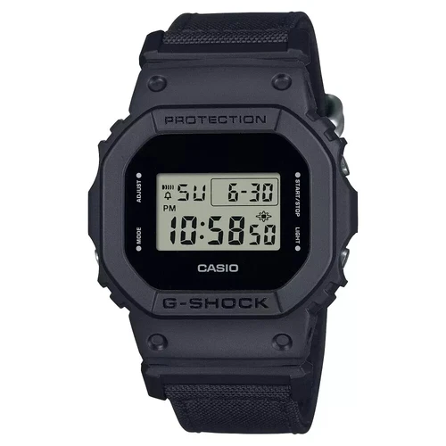 CASIO G-SHOCK DW5600BCE-1D Black CORDURA Eco Fabric Band Digital Men Watch NEW