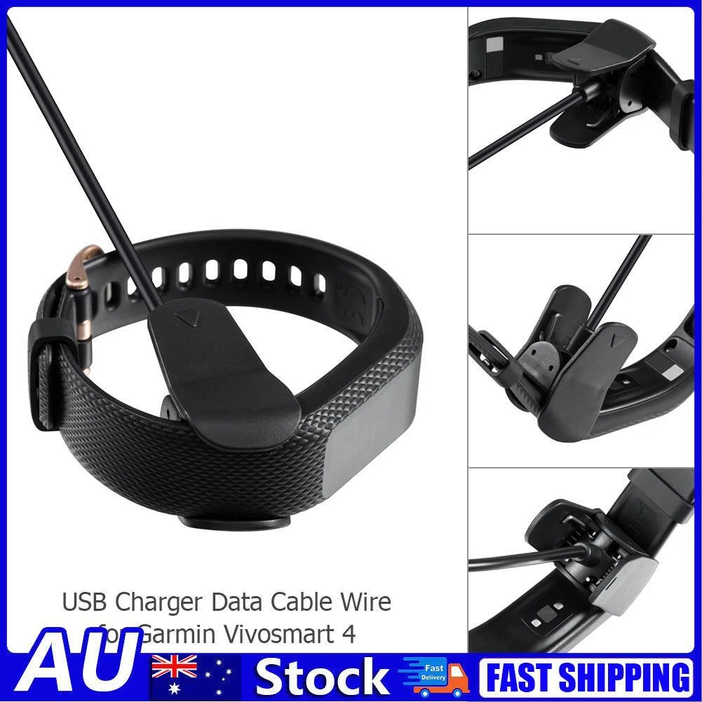 Garmin vivosmart 4 not charging clearance