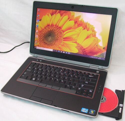 Laptop Windows 10 Pro i5 DELL 8GB Intel PC 14" Webcam HDMI WiFi DVD±RW Latitude - Picture 1 of 12