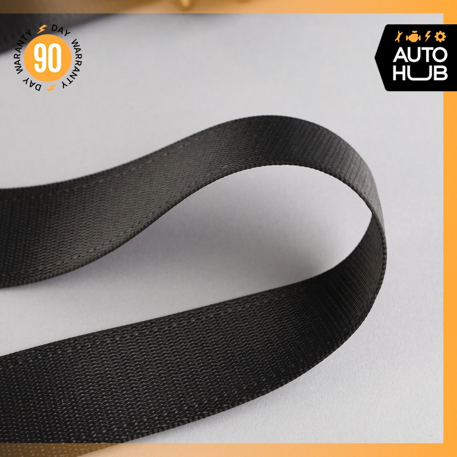 09-13 Maserati Quattroporte S M139 Rear Center Seat Belt Black OEM 74k
