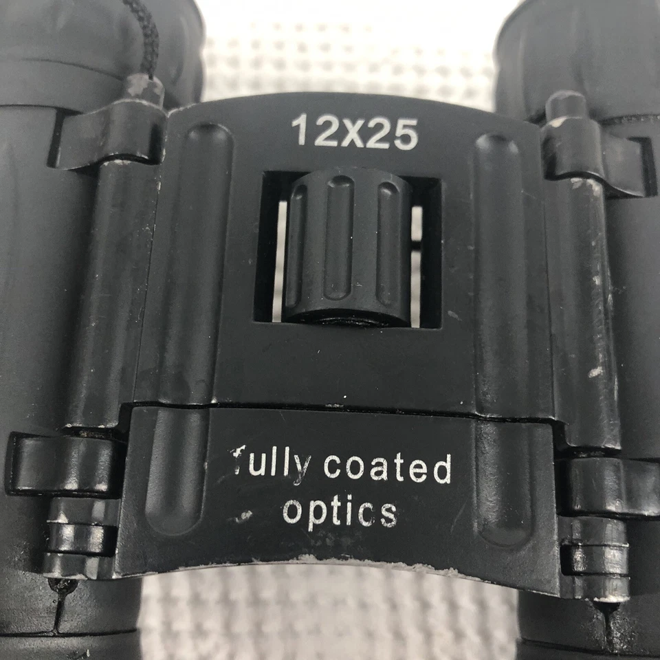 Celestron 12x25 Fully Coated Optics Binoculars Black with rope - Image 3 of 4