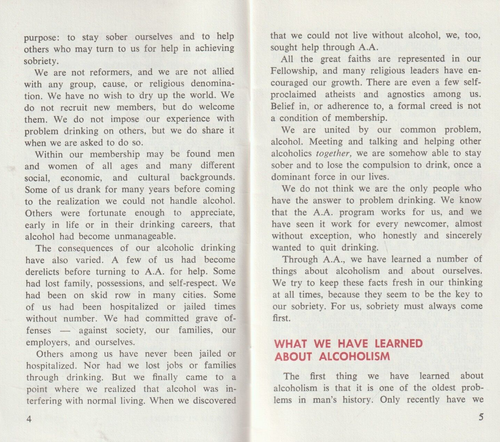 This is A.A., an introduction to Alcoholics Anonymous recovery program, 1986 - Picture 4 of 5