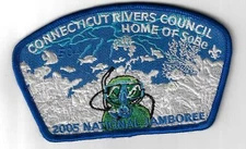 2005 National Jamboree JSP Connecticut Rivers Council BLU Bdr. [MK-4335]