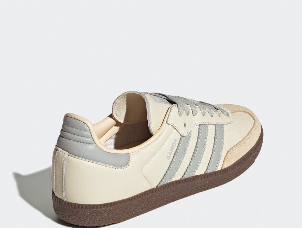 ★Adidas Originals★ Samba OG Cream White Wonder Silver Adidas Samba OG 