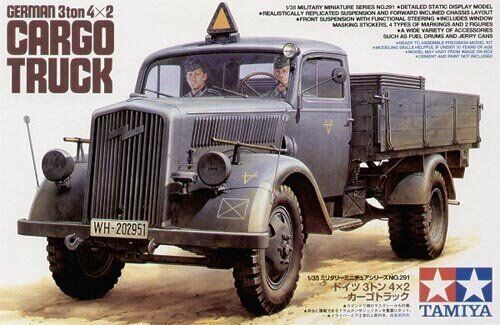 Camión de carga Tamiya 1/35 #35291 alemán Opel Blitz 3 toneladas 4x2 - Imagen 1 de 1
