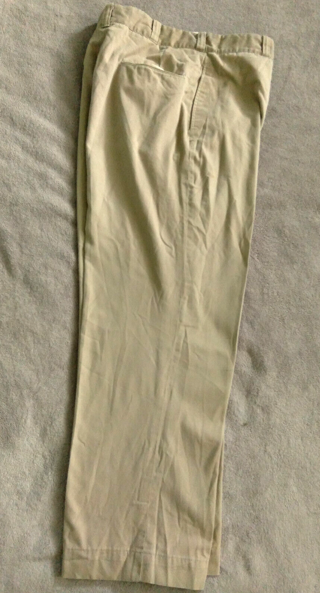 VINTAGE USAF MEN'S COTTON POLY TWILL TAN TROUSERS 36 X 29 VINTAGE USAF MEN'S COTTON POLY TWILL TAN TROUSERS 36 X 29