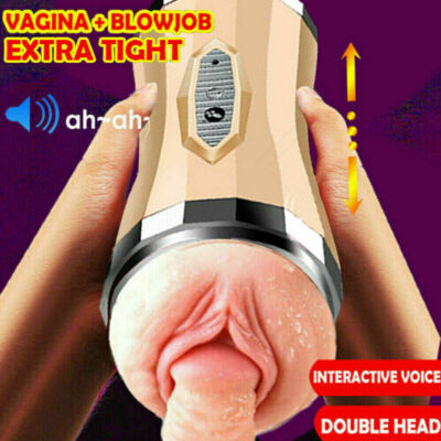 Automatic Male Masturbator Cup - Realistic Silicone Stroker, Hands-Free, Black 11 thumbnail image