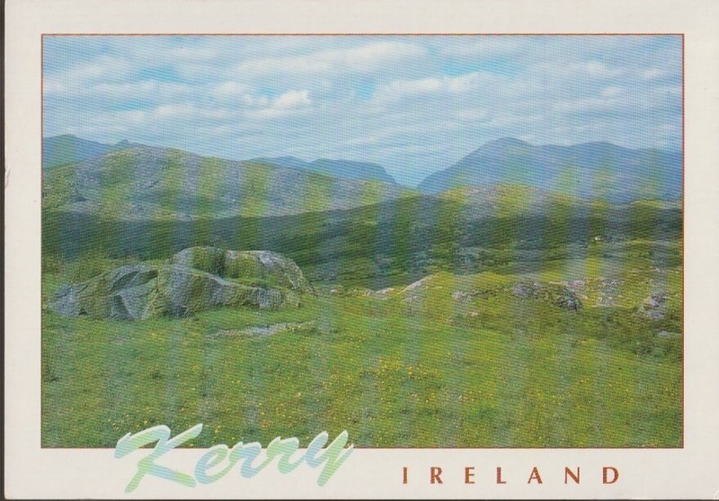 Vintage Unposted Postcard "Kerry, Ireland"