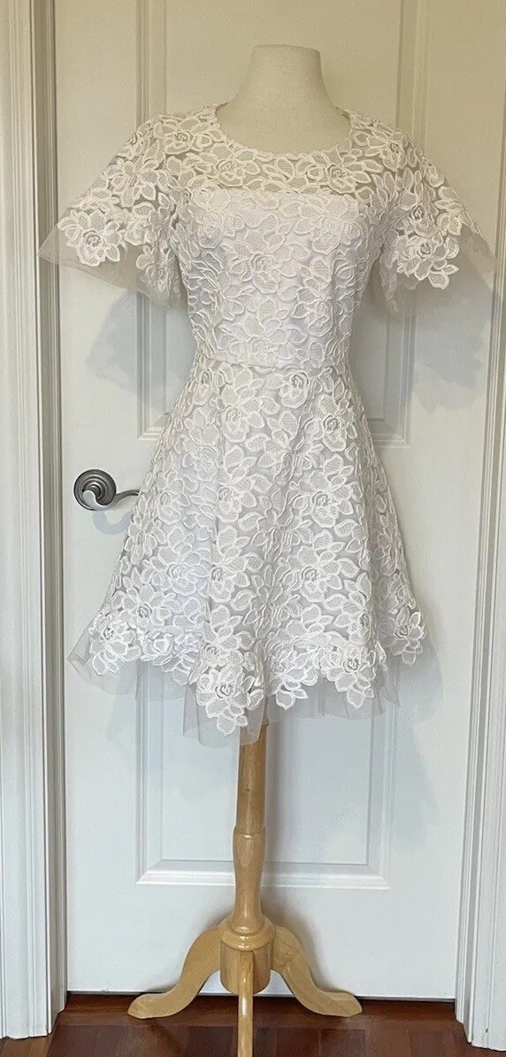 Shoshanna Sora Lace Mini Dress Sora Lace Dress By Shoshanna Rent