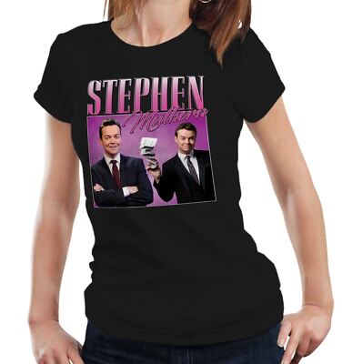 Stephen Mulhern Tshirt Appreciation Semi Fitted Damen Hommage Throwback Hirsch Henne