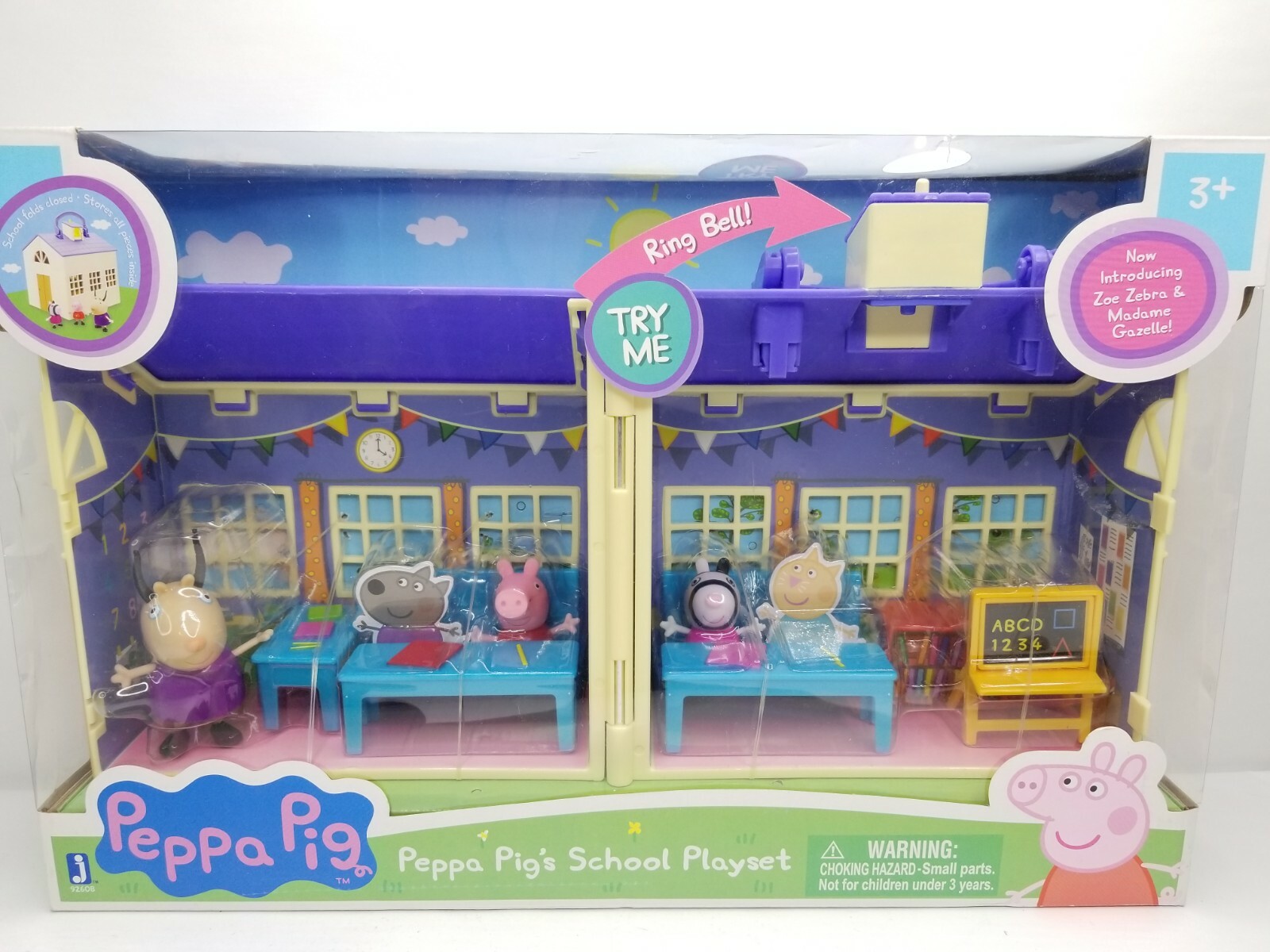 peppa pig back to school playset