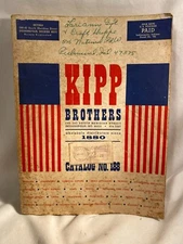 Kipp Brothers September 1965 Catalog Products Prices Take A Trip Back In History