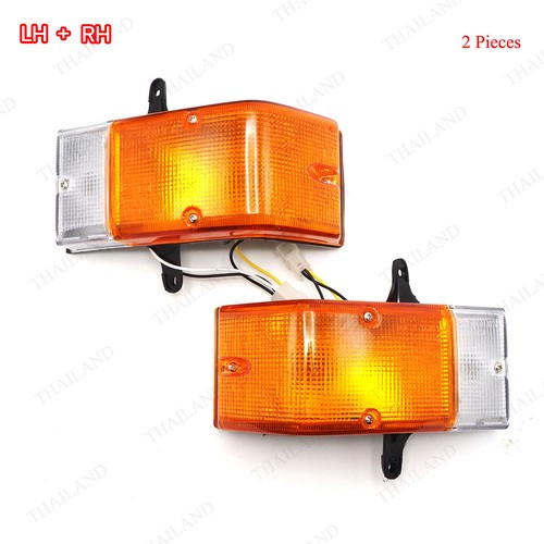 Fits Toyota Dyna BU 60 85 96 1984 - '95 Pair Front Corner Indicators Lights - Picture 4 of 9