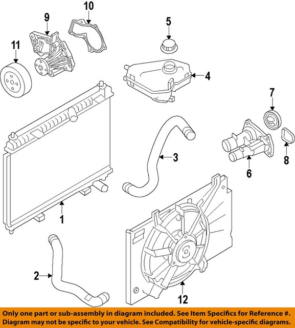 ford figo radiator fan motor price