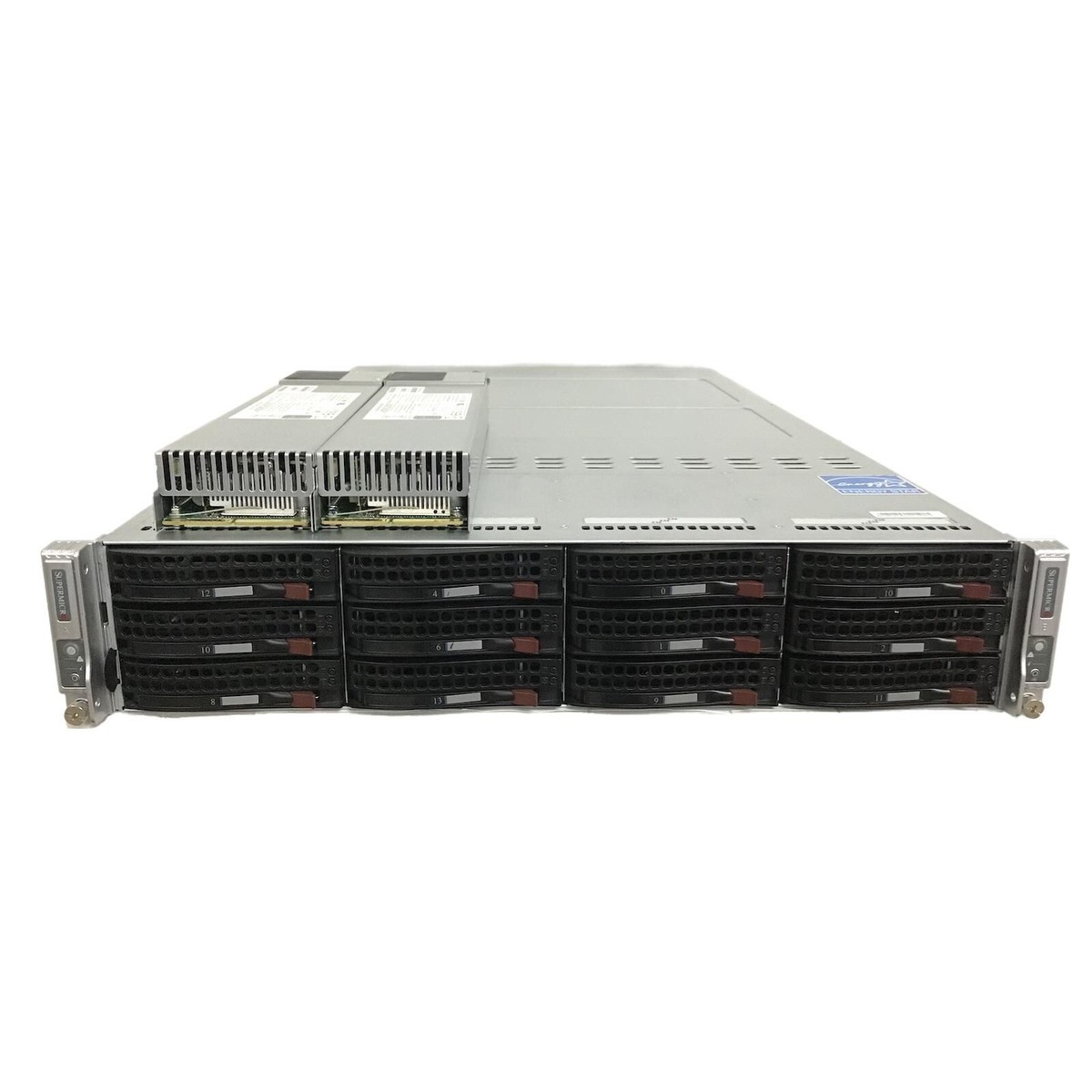 Supermicro 2 Node X10DRT-P Server 8x NVME U.2 Bays 4x Xeon V4