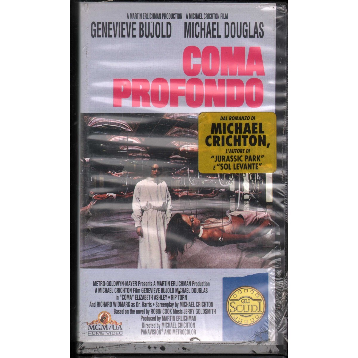 Michael Crichton Univideo VHS Deep Coma - PIV50013 Sealed
