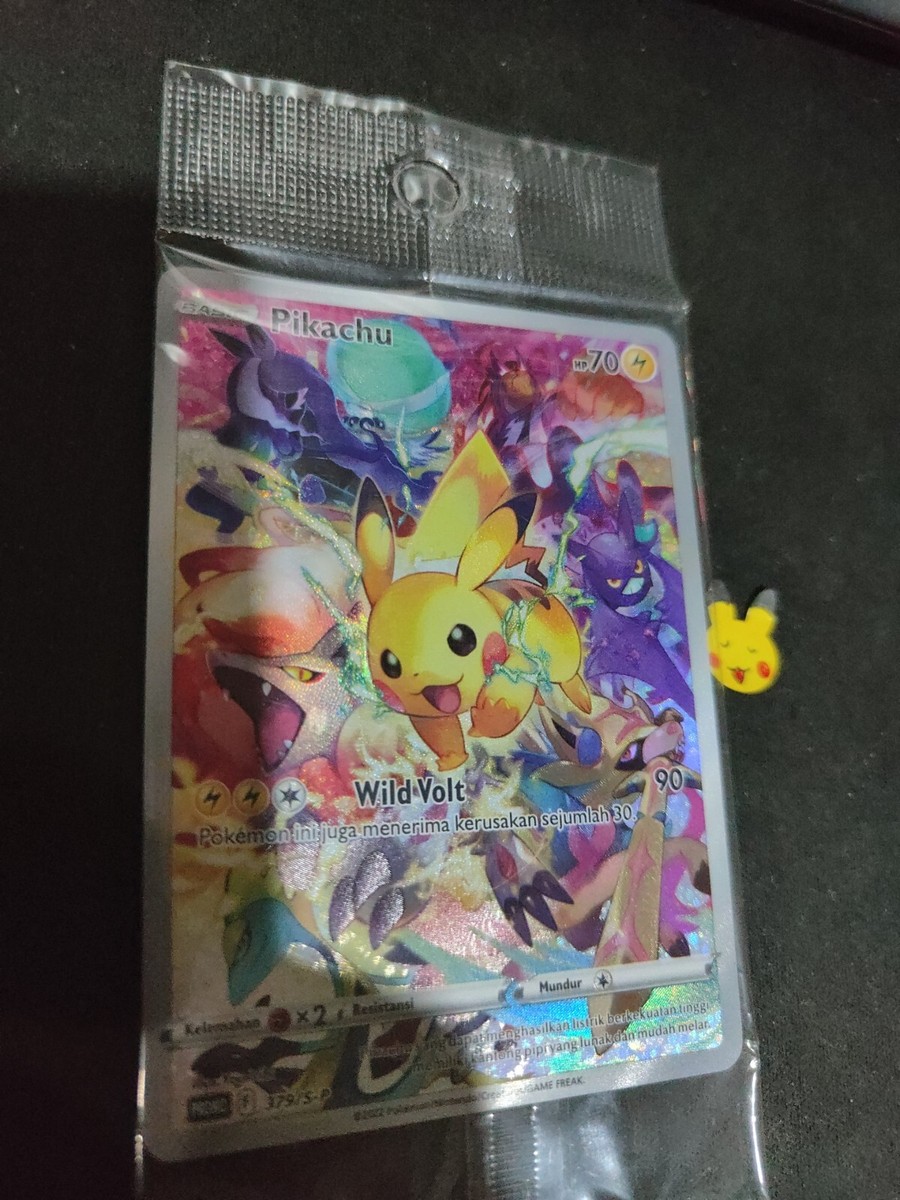 Pokemon Pikachu Promo Precious Collector 379/S-P VStar Universe