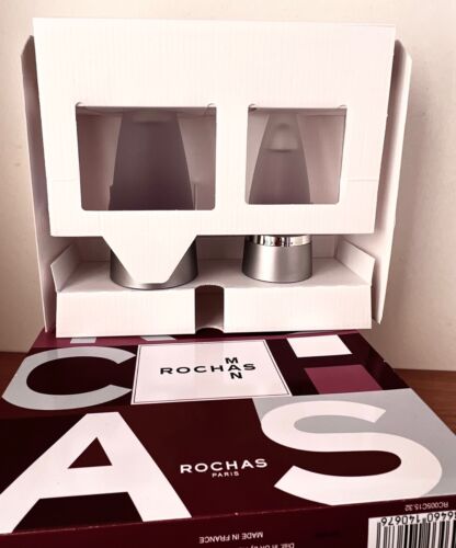 ROCHAS MAN 2 Flakons: 100ml + 50ml Eau de Toilette Geschenkset Neu Verpackt - Bild 4 von 8