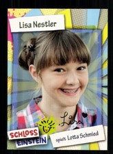Lisa Nestler Schloss Einstein Autogrammkarte Druck Unterschrift #BC 211723