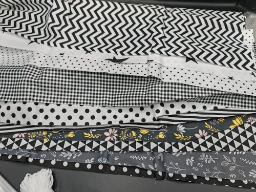 60X50cm Fat Quarters 10PCS 100% Cotton Fabric Assorted Pre-Cut Bundle DIY Decor - Picture 20 of 23