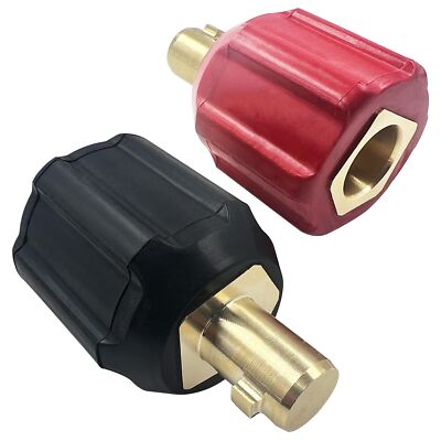 05335 Welding Leads Adapter Set Dinse-Type Machine Plug Connector Connect Len...