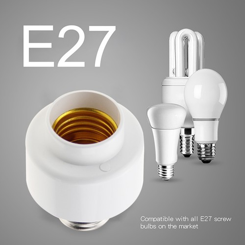 LOT Wireless WiFi Smart Light Bulb Holder Slampher E27 Socket Voice Control K2L6 - Picture 2 of 12