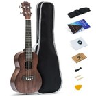 Batking Tenor Ukuleles Solid Top Mahogany 26'' W/Gig Bag Strap Nylon StrTrigger 