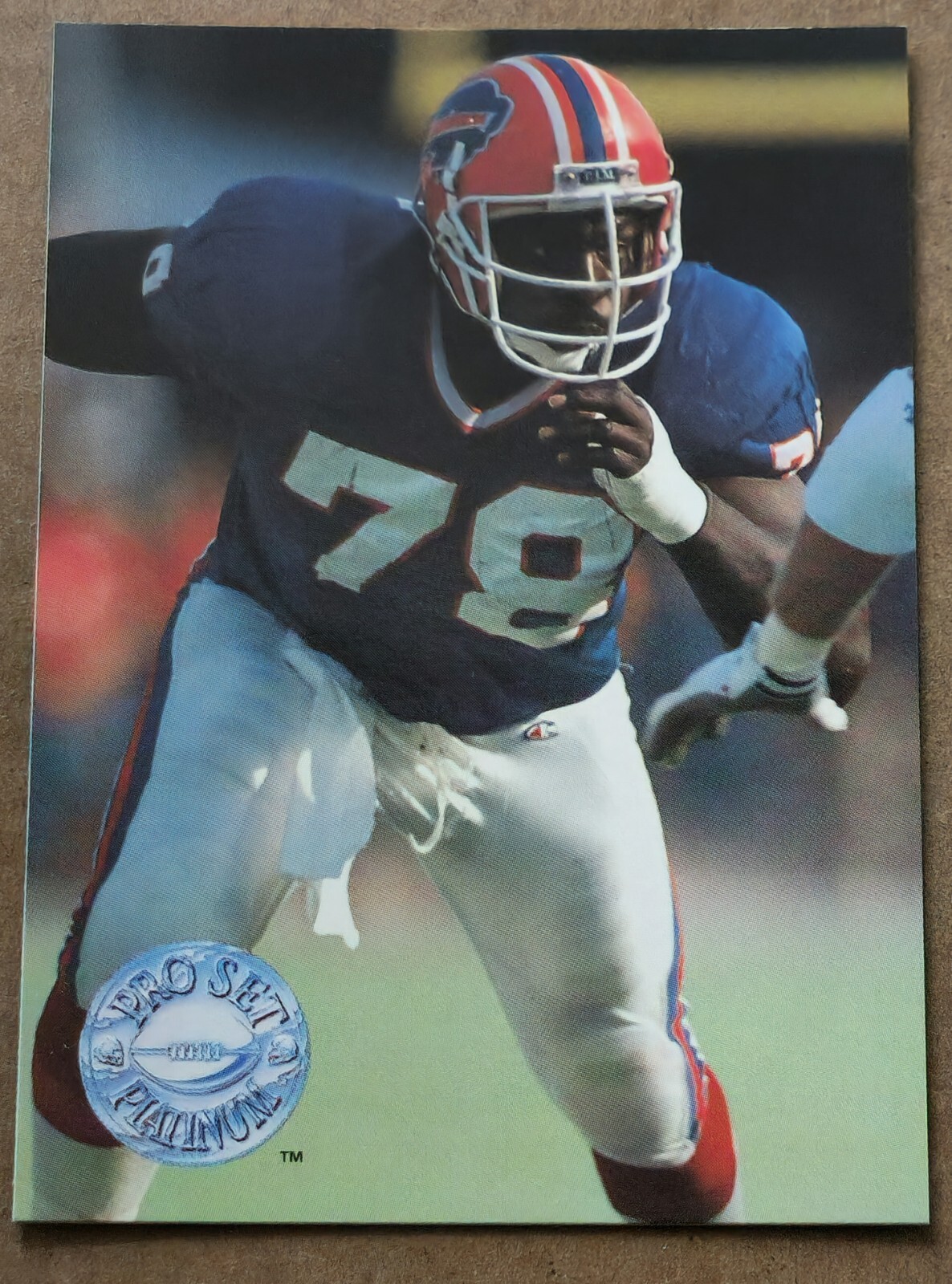 1991 Pro Set Platinum Bruce Smith Buffalo Bills #8
