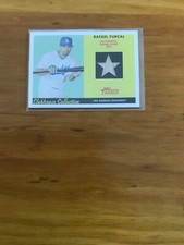 2007 Topps Heritage Baseball Bat Card, Clubhouse Collection, Rafael Furcal