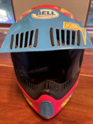 Vintage Bell Moto 5 Motocross Helmet | eBay Vintage Bell Moto 5 Motocross Helmet | eBay