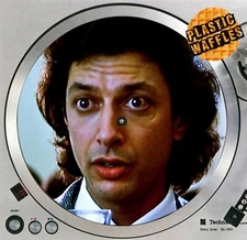 1980 Jeff Goldblum Slipmat 12" LP Scratch Pad Slip Mat DJ Audiophile