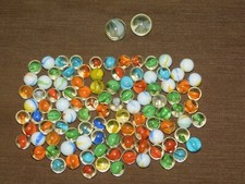 VINTAGE TOY 105 OLD MARBLES LOT