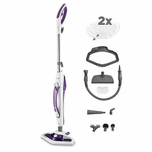 Polti Vaporetto SV440_Double Balai Vapeur avec Nettoyeur à Main, Brosse Vaporfor