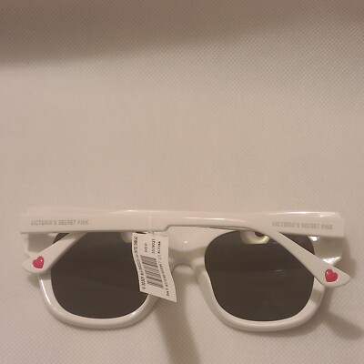 Victoria\'s Secret Pink PK0032 21A Sunglasses Victoria Secret Pink PK0032 21A White Square Plastic Women  main image 4