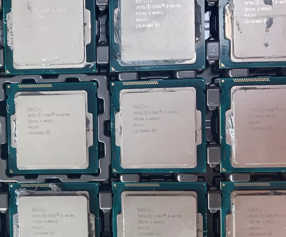 4Th Gen Intel Core i5 4670K LGA 1150 3.4 GHz CPU Processor Haswell 4-Core SR14A - Image 3 of 4