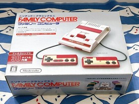 Famicom Clasic Mini Console System HVC-001 Nintendo FC Japan JP Game NES VG