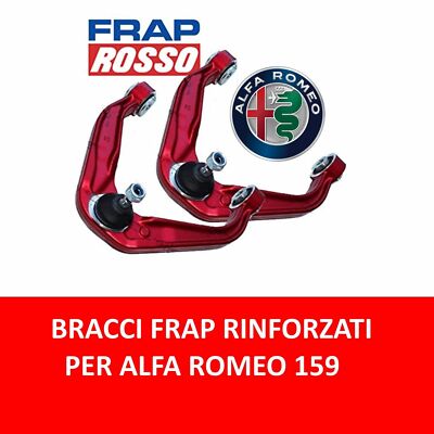 PAIR REINFORCED SWING ARMS FRAP RED LINE ALFA ROMEO 159 BRERA SPIDER