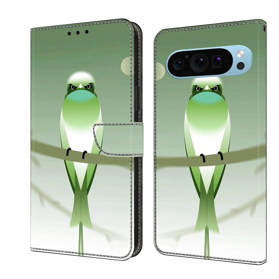 Flip Printed Wallet Cover Case for Google Pixel 6 7 8 9 Pro 4A 5A 6A 7A 8A 4 5 - Image 4 of 4