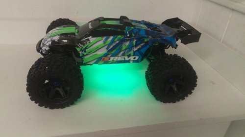 Traxxas E-Revo - V2 LED underglow kit - GREEN - Picture 5 of 7
