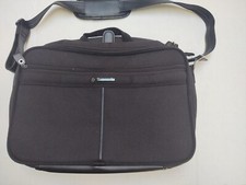 SAMSONITE 16" LAPTOP COMPUTER NOTEBOOK BRIEFCASE BLACK SHOULDER MESSENGER BAG