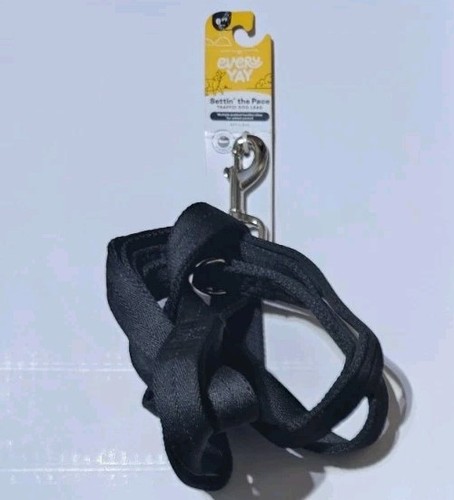 EverYay Multi-Handle Black Traffic Dog Leash 6 Ft