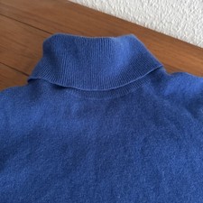 Cashmere Feeling Rollkragenpullover royalblau  38/40 Top Zustand.  100% Cashmere