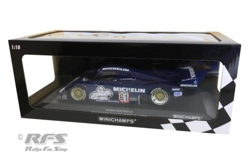 Sauber Mercedes C9 Schlesser Supersprint Nürburgring 1987 1:18 Minichamps - Bild 2 von 2