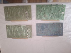 ST Lot Of 4 Vintage Arcade Game PCB Unknown Untested