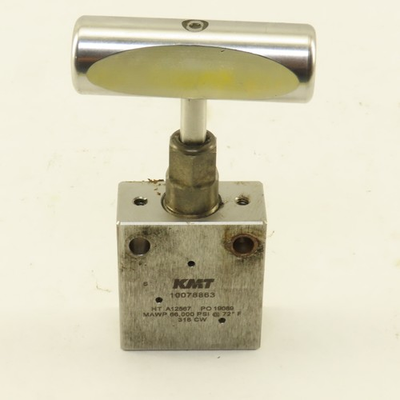 #ad KMT 10078863 High Pressure 2 Way Valve Stainless Steel 60000 PSI 3 8quot; $18.71